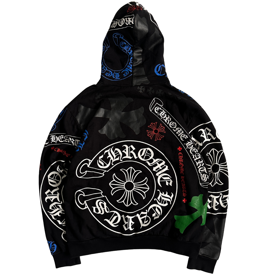 Chrome Hearts Stencil Hoodie Black
