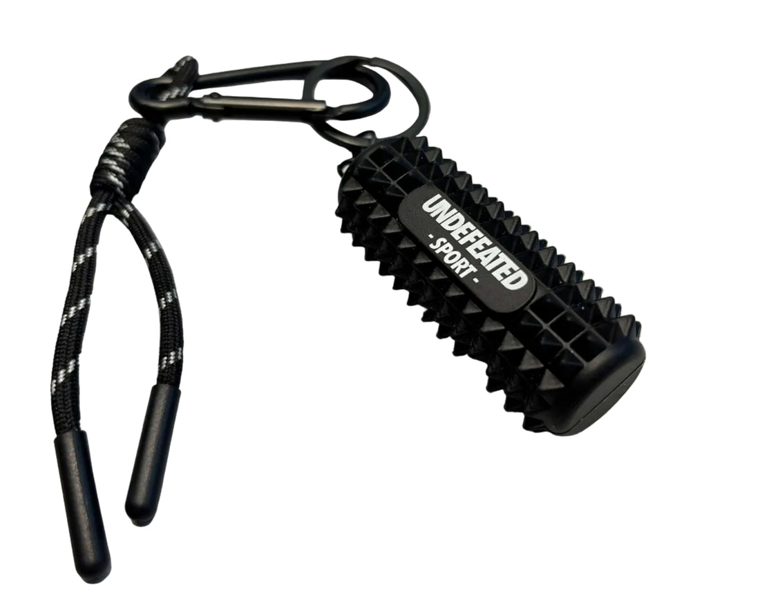 Undefeated Sport Keychain/Massage Roller
