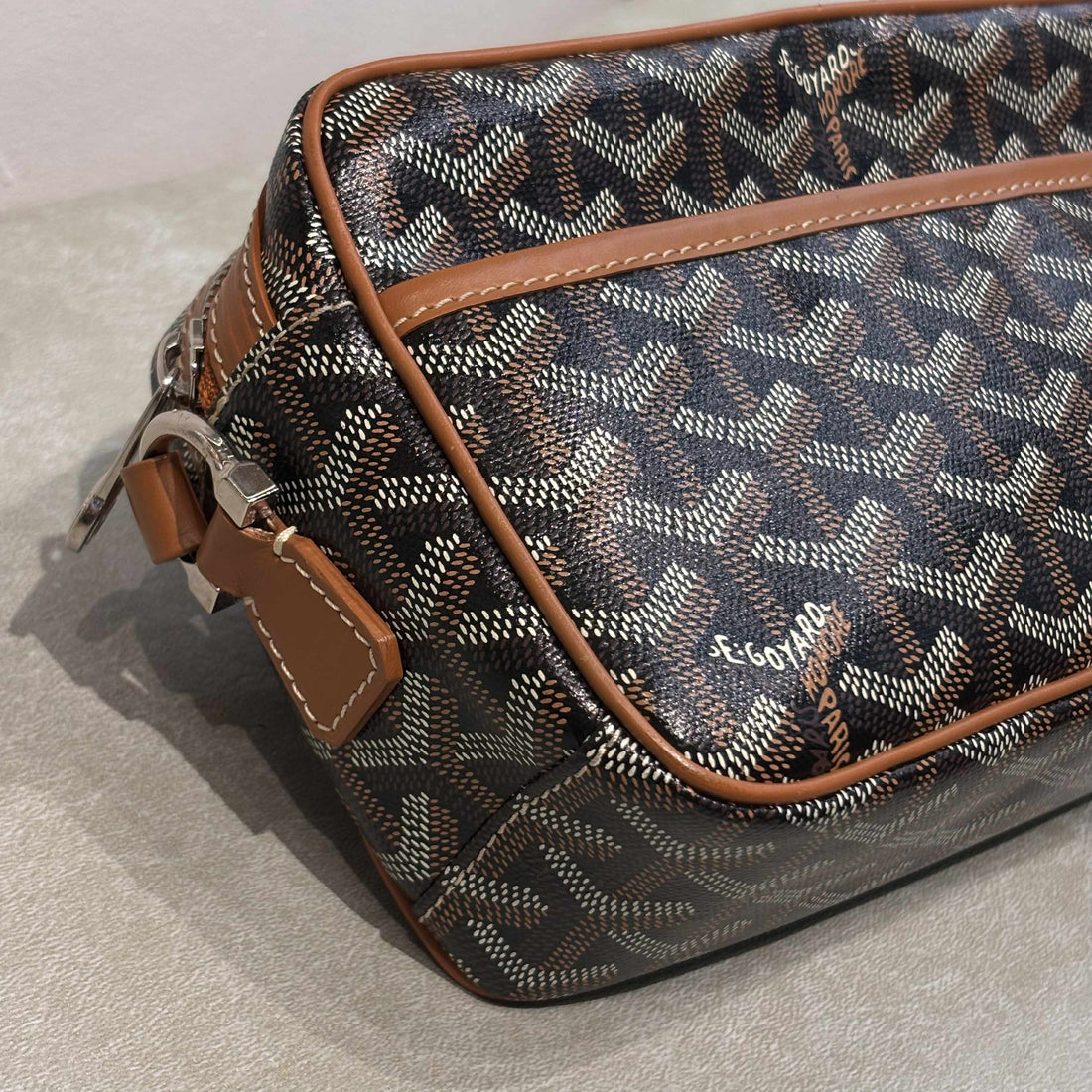 Goyard Cap Vert PM Bag Brown "Rank A"