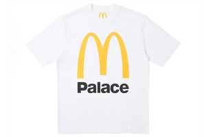 Palace x McDonald's Logo T-shirt White