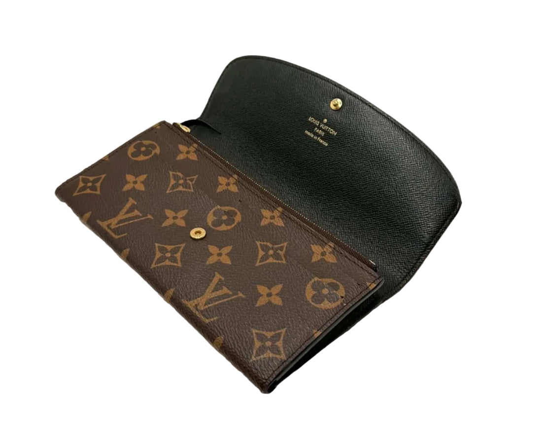 Louis Vuitton Compact Reverse Monogram Emilie Wallet (Like new) G6R7QV8