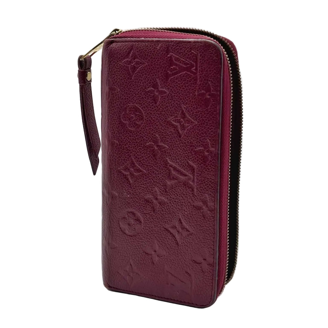 Louis Vuitton Aurore Monogram Empreinte Leather Secret Long Wallet (Pre-owned)