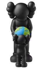 Load image into Gallery viewer, KAWS THE PROMISE Vinyl Figure Black
