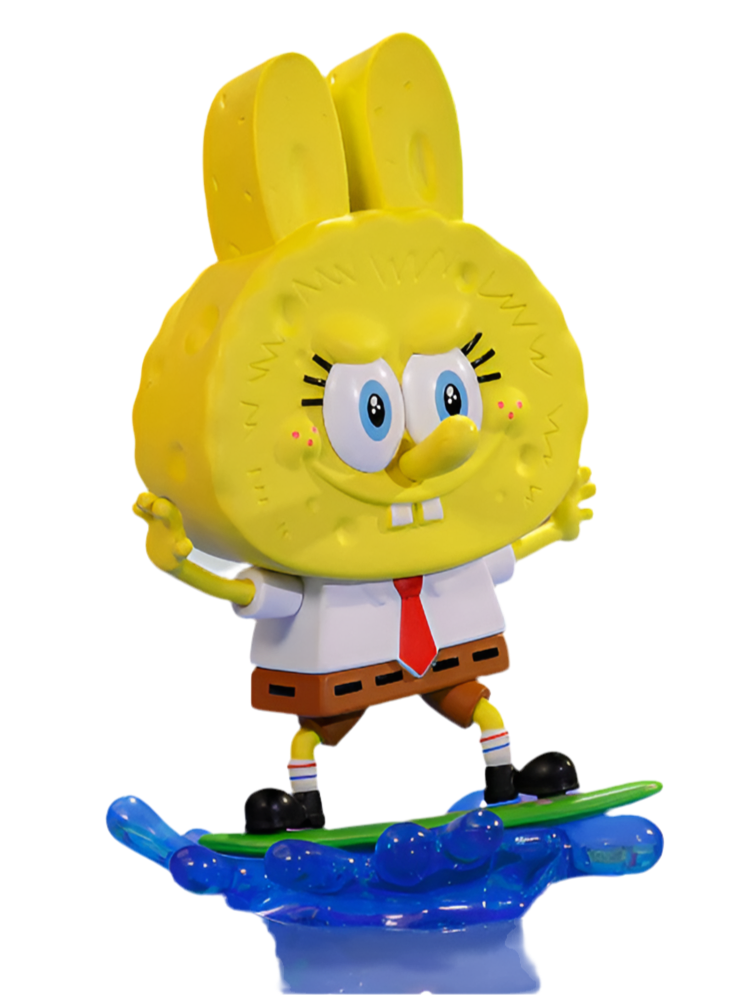 POP MART The Monsters × SpongeBob “The Surfing”