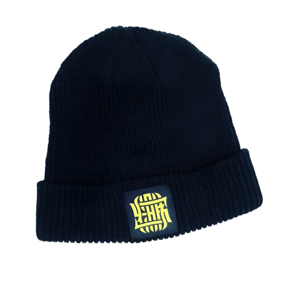 SCARS Beanie Black Yellow