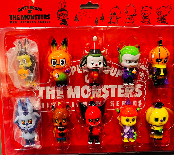 Super Group of The Monsters Mini Figures Series - Super Set - Halloween Edition - Kasing Lung x How2Work