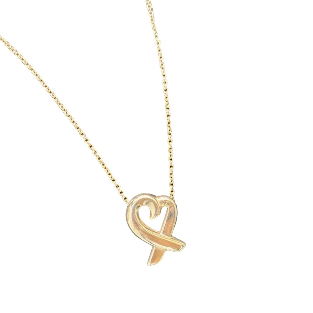 Tiffany & Co. Paloma Picasso Loving Heart Pendant Necklace (Vintage)