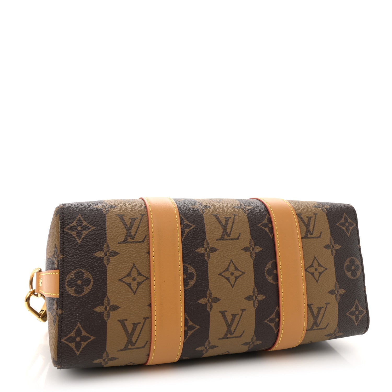 Louis Vuitton  X NIGO Reverse Monogram Stripes City Keepall Bandouliere Brown (Pre-owned)