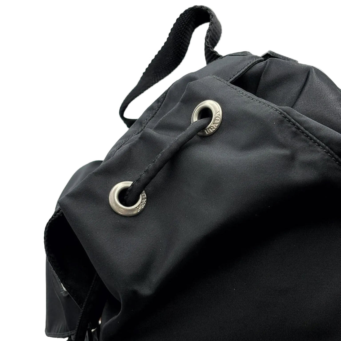 Prada Black Vela Nylon Backpack Bag (Pre-owned) MG9JJH2