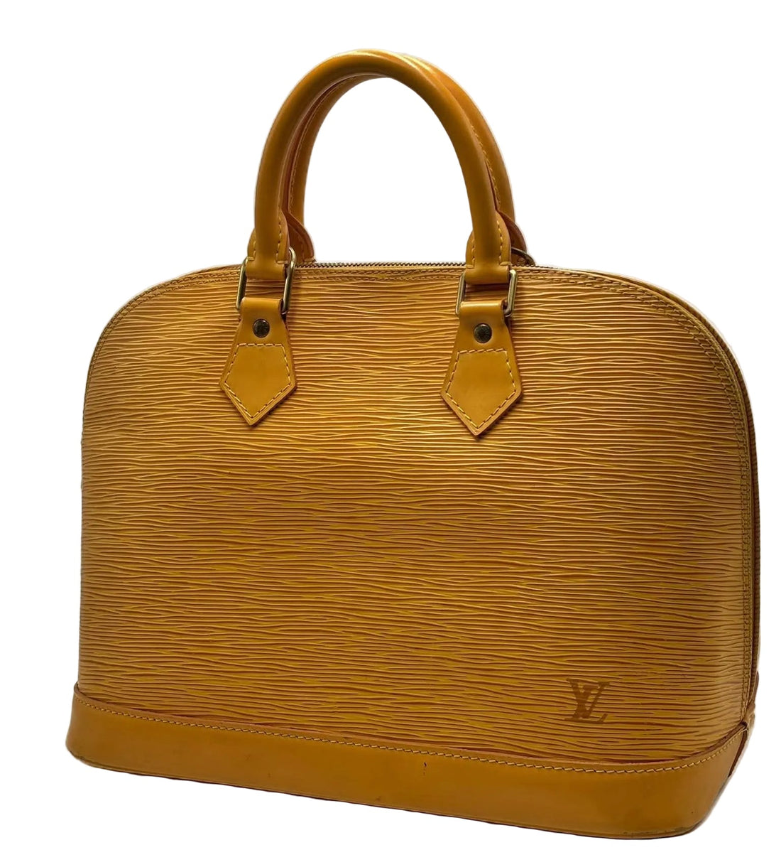 Louis Vuitton 1997 Epi Alma PM handbag Yellow (Pre-owned) TG9J473