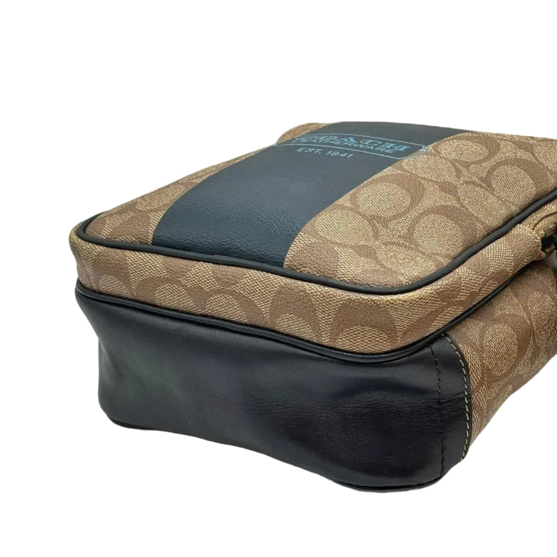 Coach Sling Bag Brown All-over Pattern (Pre-owned)