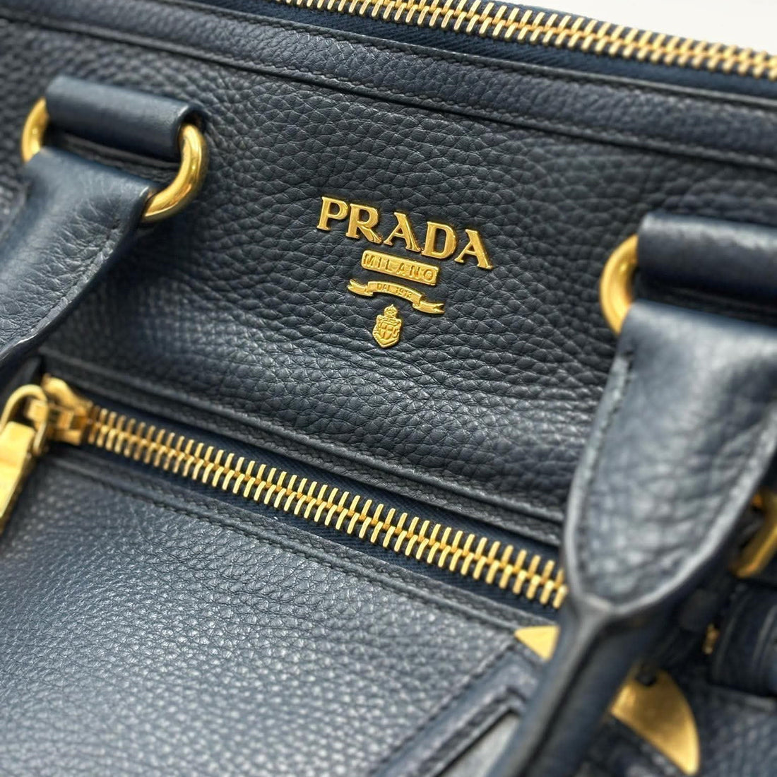 Prada Vitello Daino Bauletto Bag (Pre-owned) HQ6K877