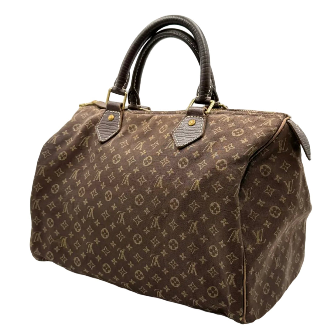 Louis Vuitton Ebene Mini Lin Speedy 30 Bag (Pre-owned) MB2J3RC