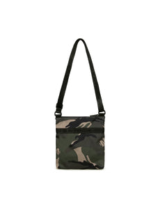 AAPENOW moonface logo crossbody bag Green Camo