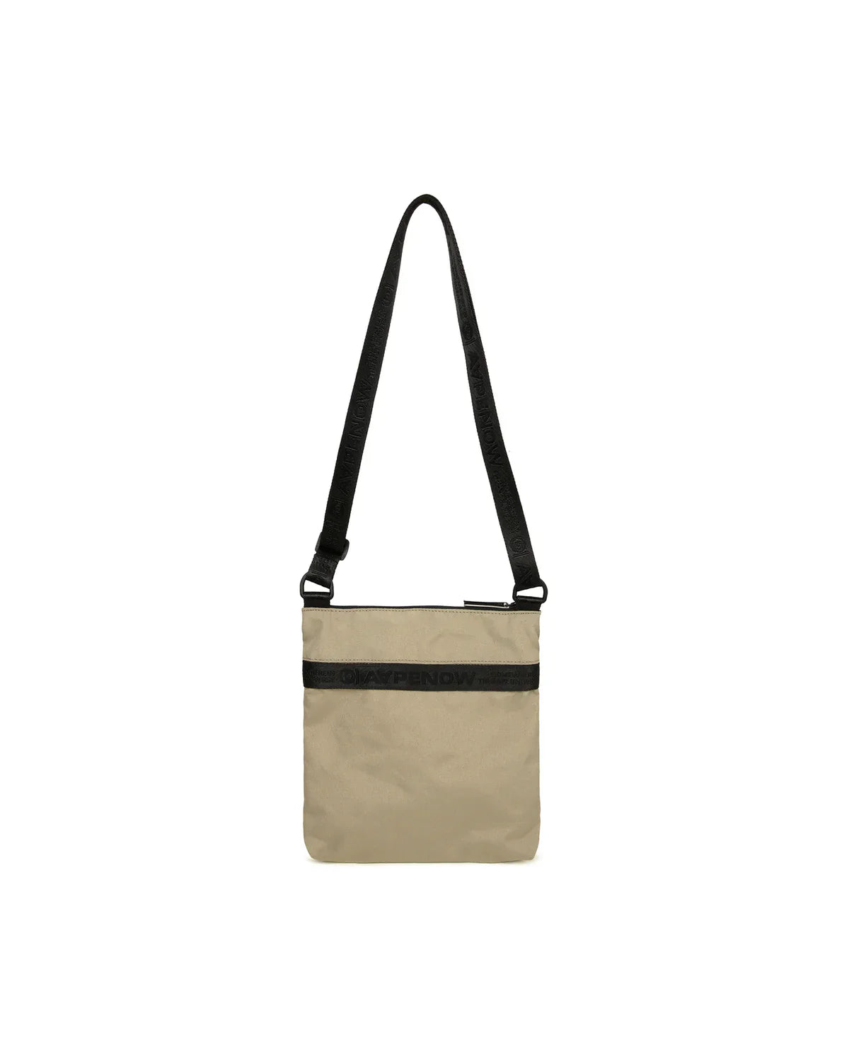 AAPENOW moonface logo crossbody bag Beige