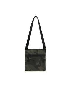 AAPENOW moonface logo crossbody bag Black Camo