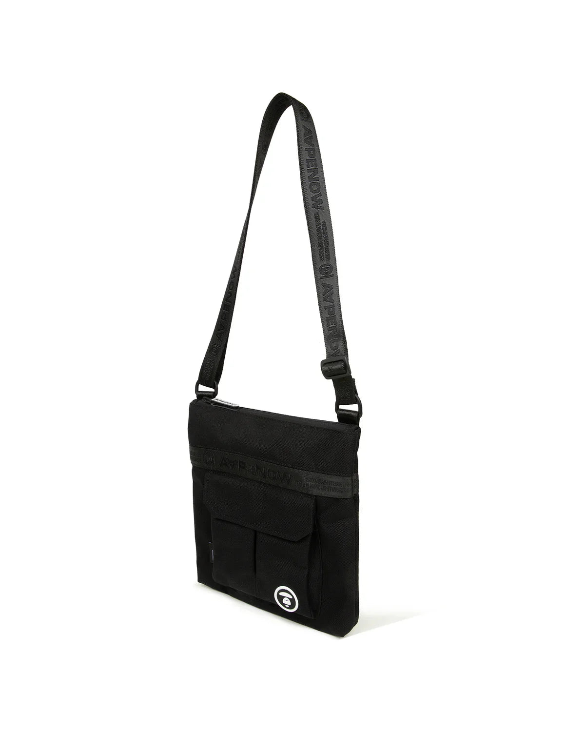 AAPENOW moonface logo crossbody bag Black AAPBGM5331XXO