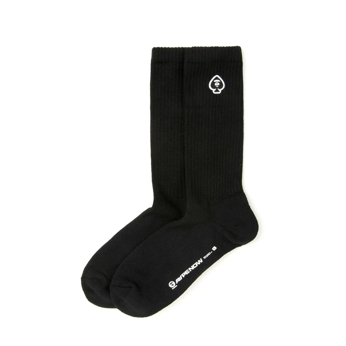 AAPENOW Spades Socks Black