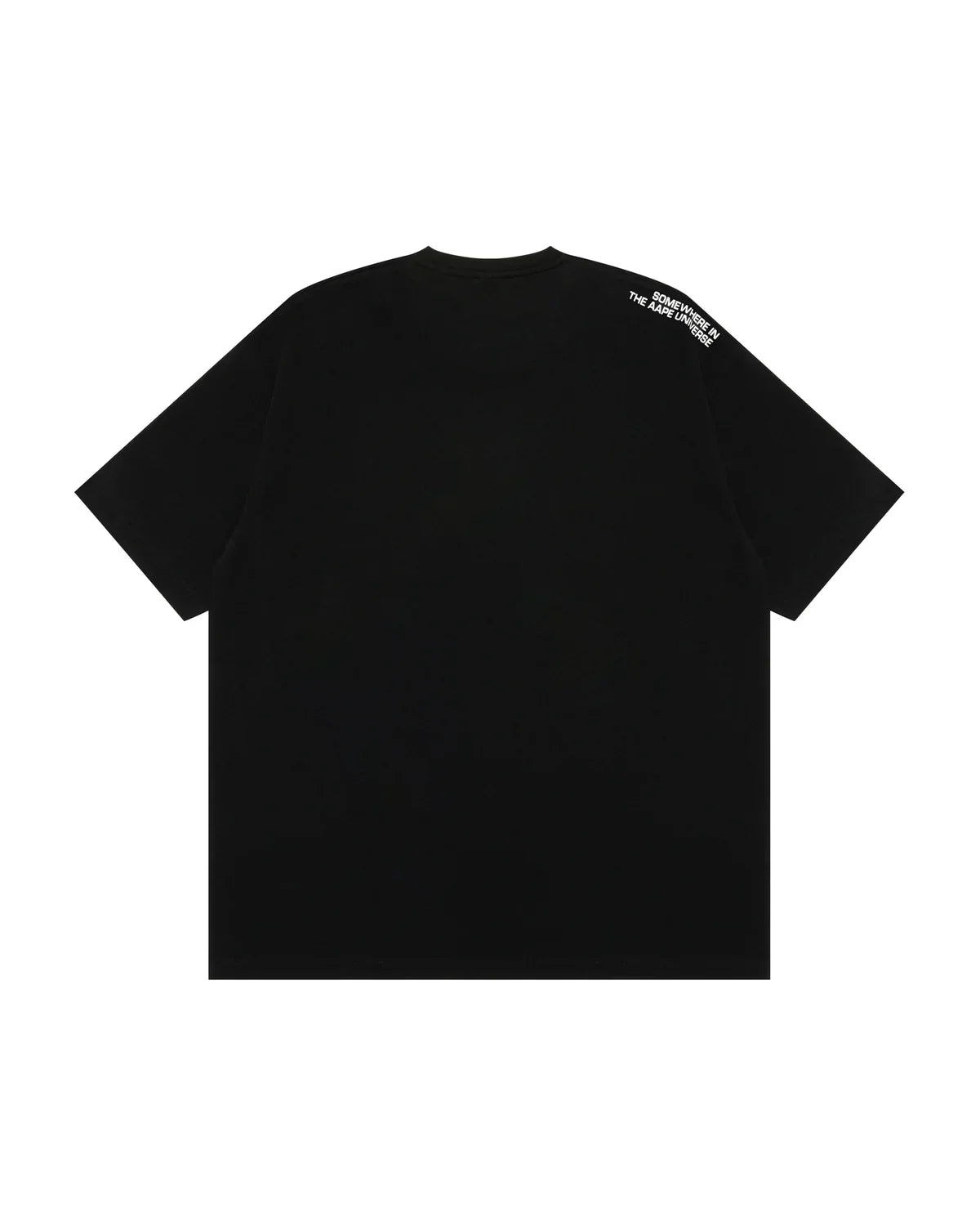 AAPENOW spades moonface logo short sleeve tee black