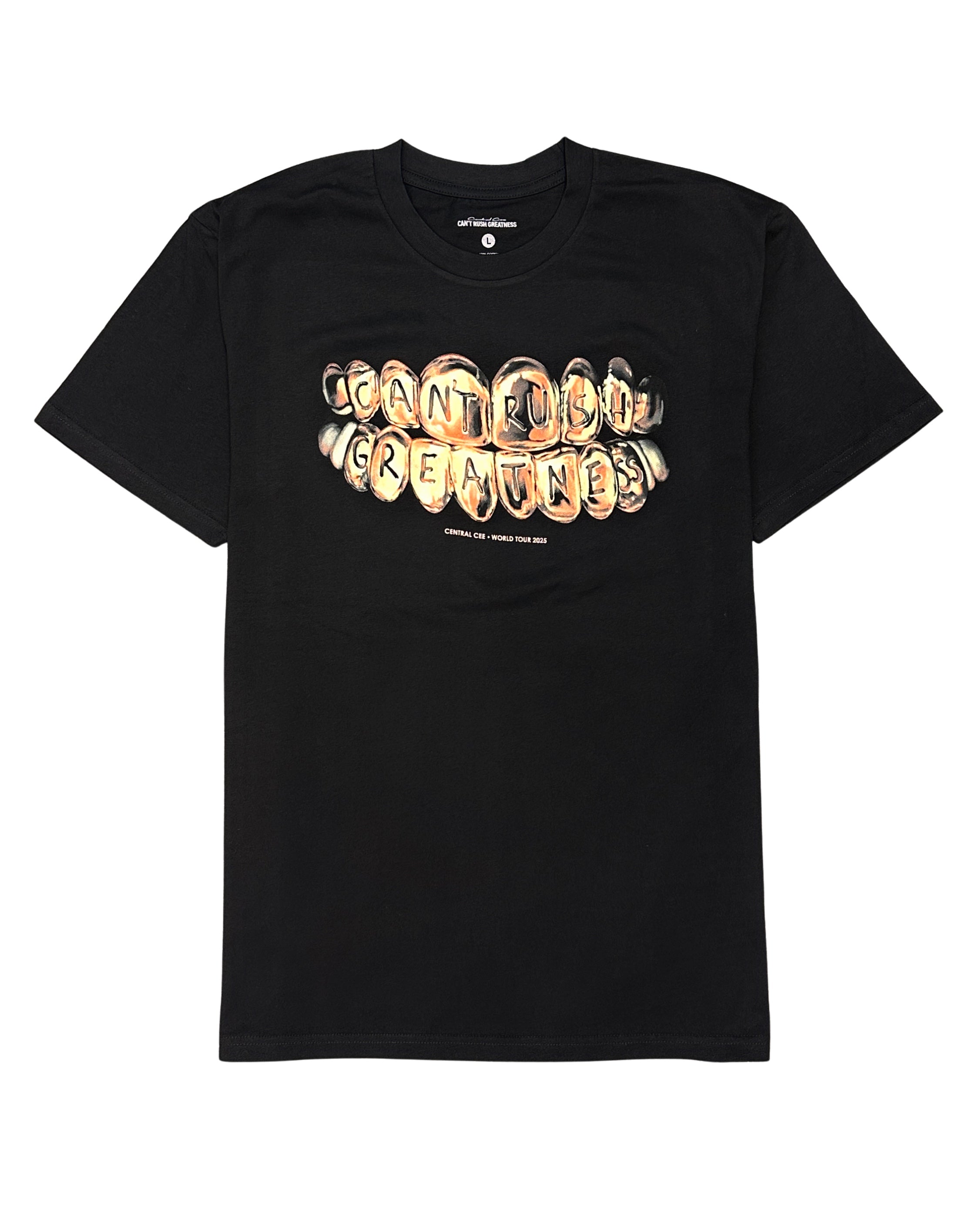 Central Cee World Tour 2025 Tee Black