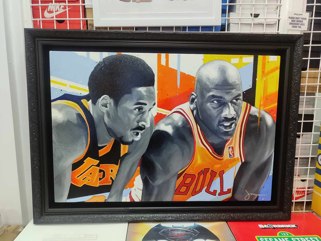 Goat x Black Mamba Painting (Framed)
