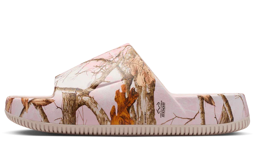 Nike Calm Slide Realtree Camo Silt Red (Women's)