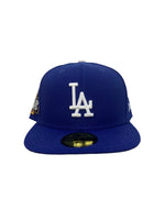 Load image into Gallery viewer, New Era 59FIFTY 7 3/8 Los Angeles Dodgers Blue World Series 2024
