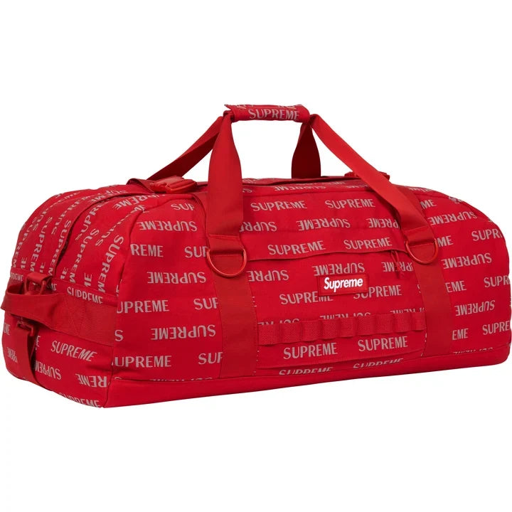 Supreme Large Duffle Bag (FW26) Red
