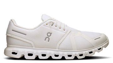 On Running Cloud 6 Triple White (M)