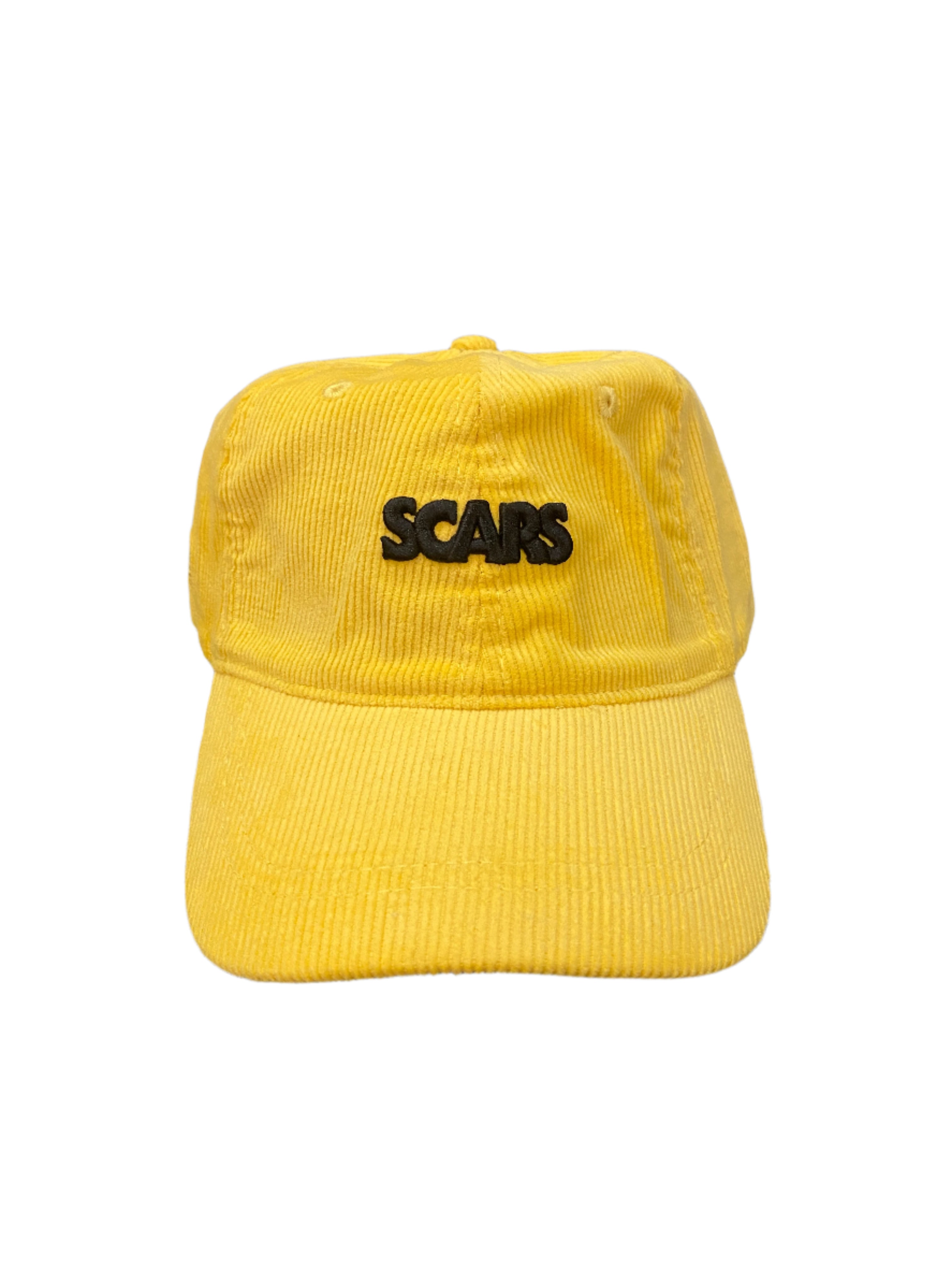 SCARS Dad Hat Corduroy Yellow