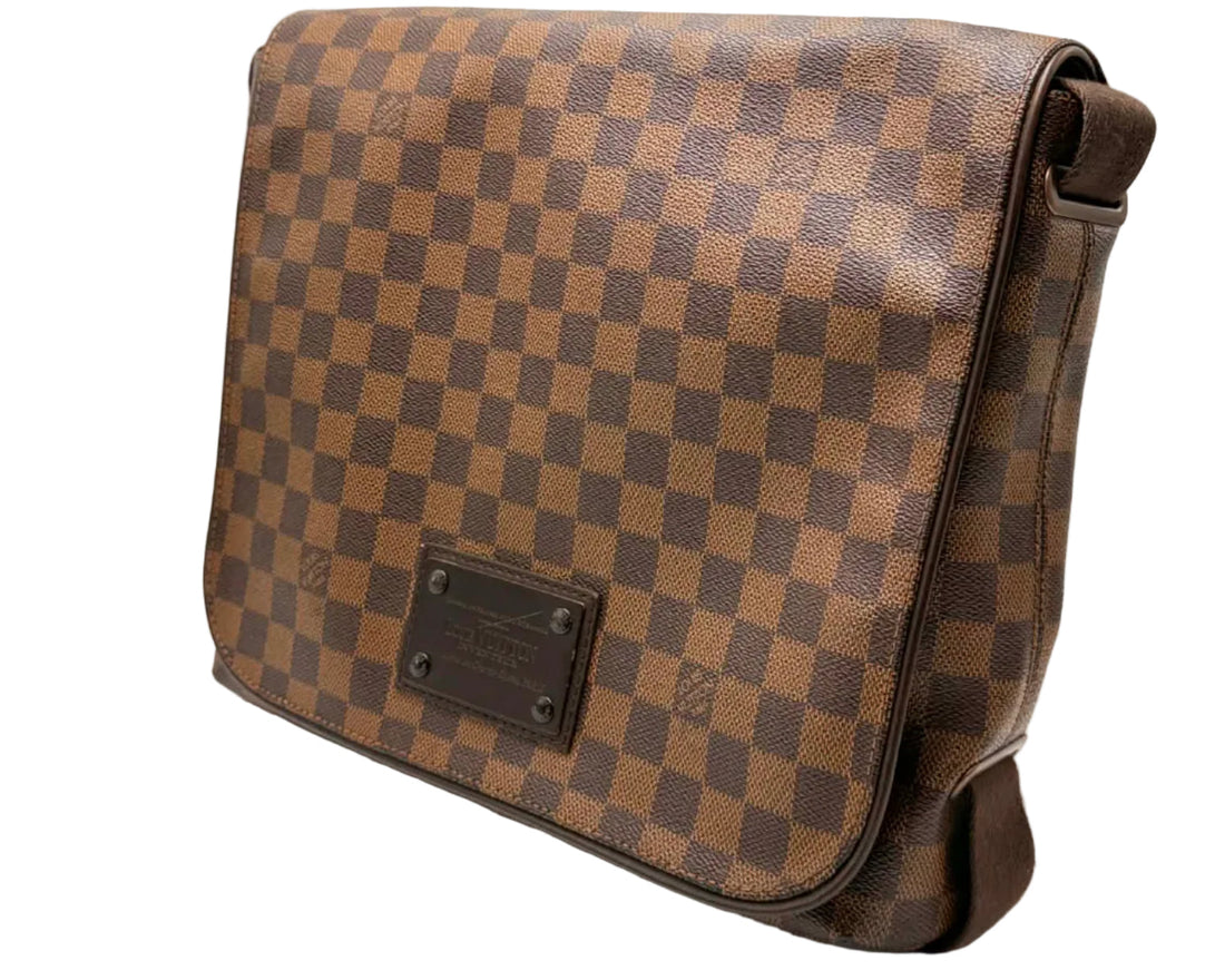 Louis Vuitton 2011 Damier Ebene Brooklyn MM crossbody bag (Pre-owned) 73424HQ
