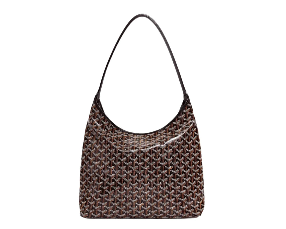 Goyard  Goyardine Boheme Hobo Black