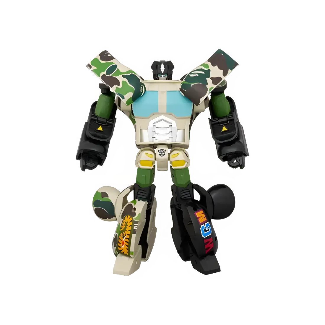 Bearbrick × Transformers Optimus Prime BAPE Camo Shark (400%)