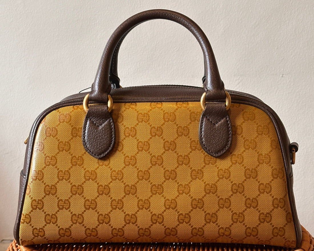 Gucci x adidas Medium Duffle Bag Beige/Brown