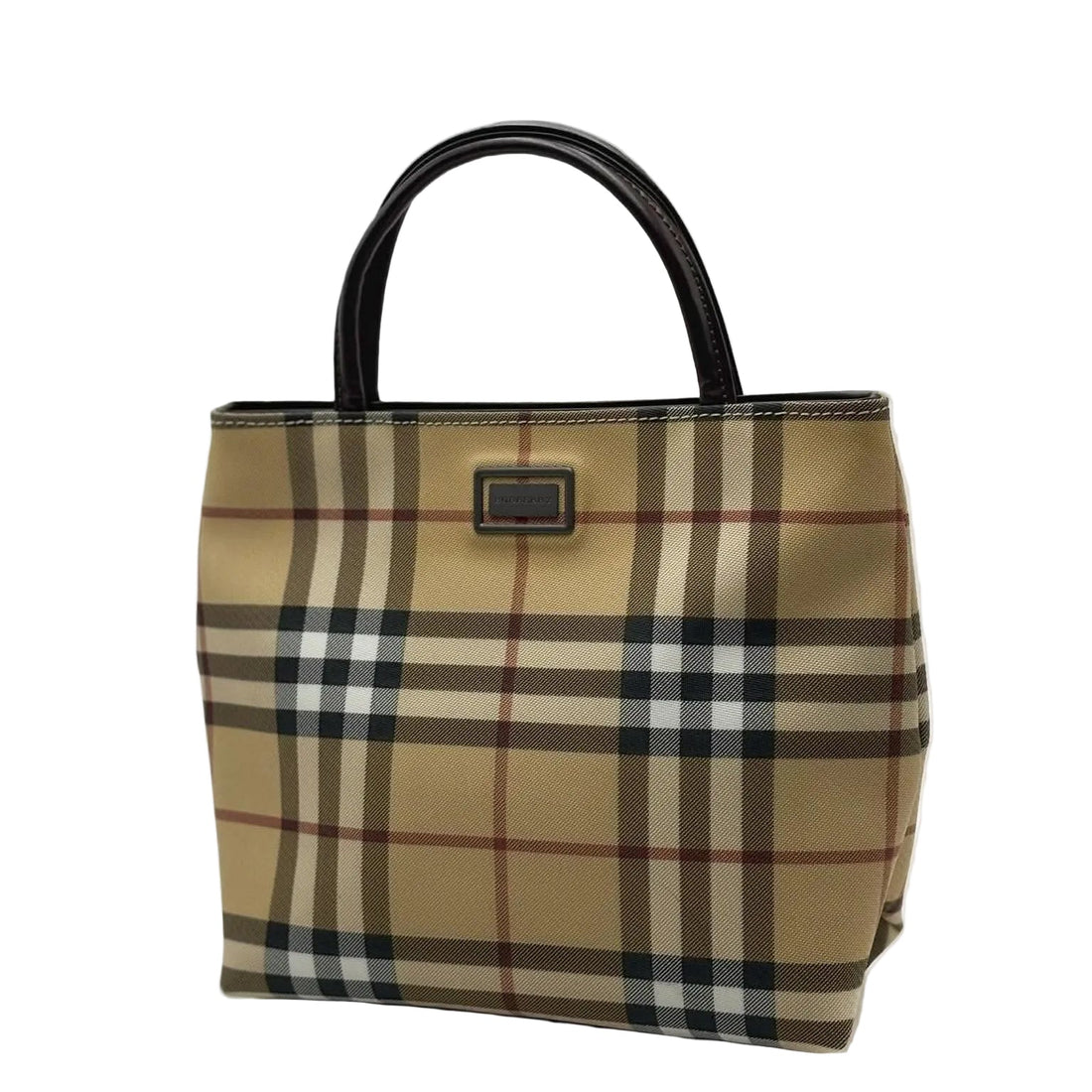 Burberry Nova Check Tote Bag Pvc Beige (Like new)