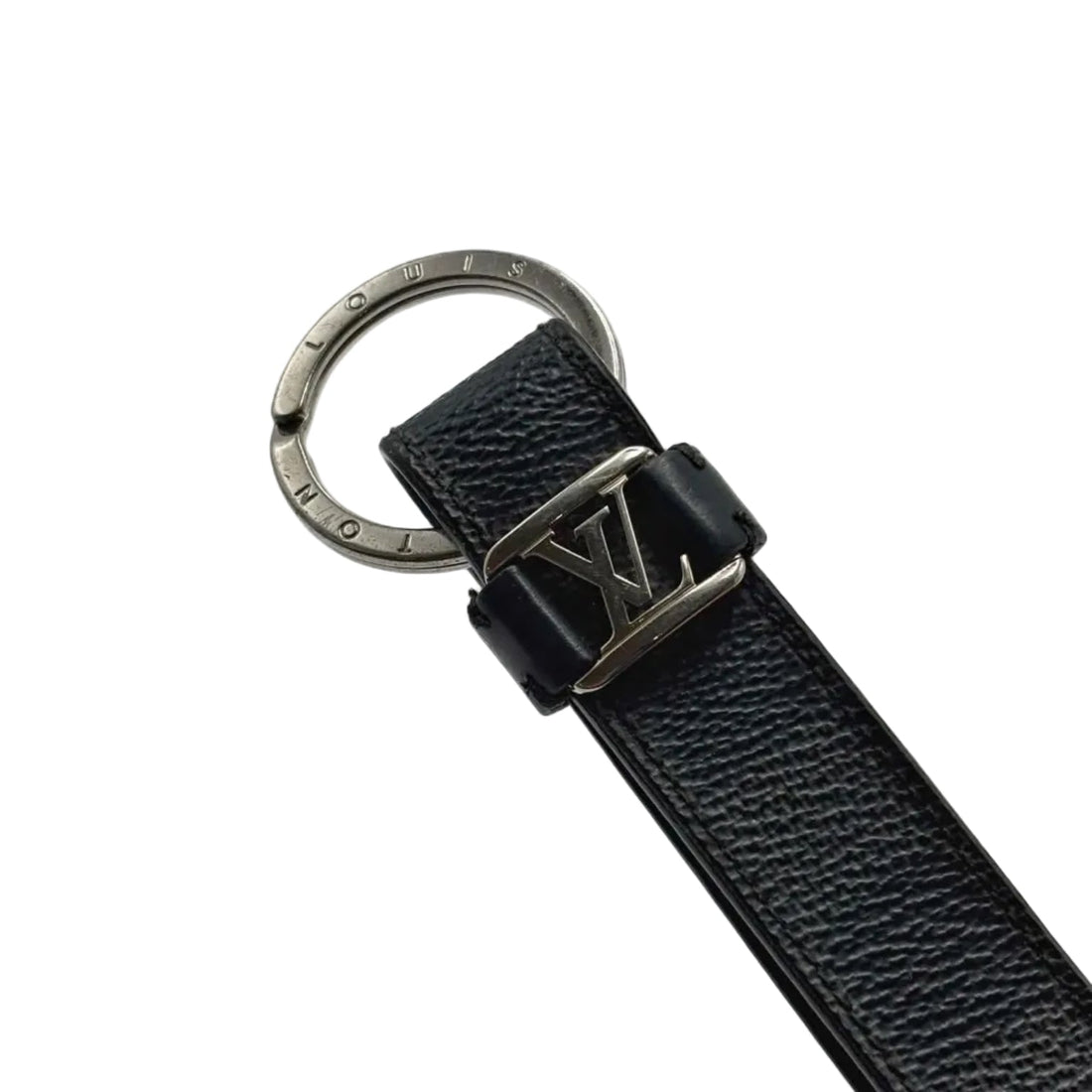 Louis Vuitton Damier Graphite Canvas Dragonne LV Key Holder (Pre-owned)