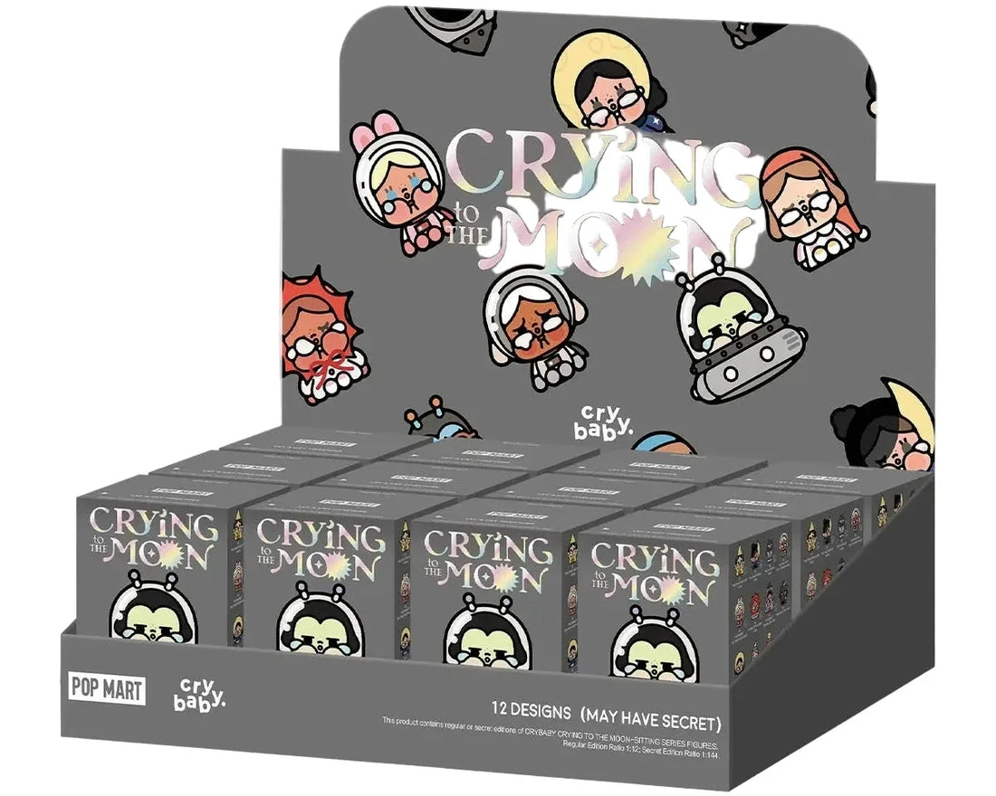Popmart Crybaby Crying To The Moon Series Figures Blind box (Sold per piece)