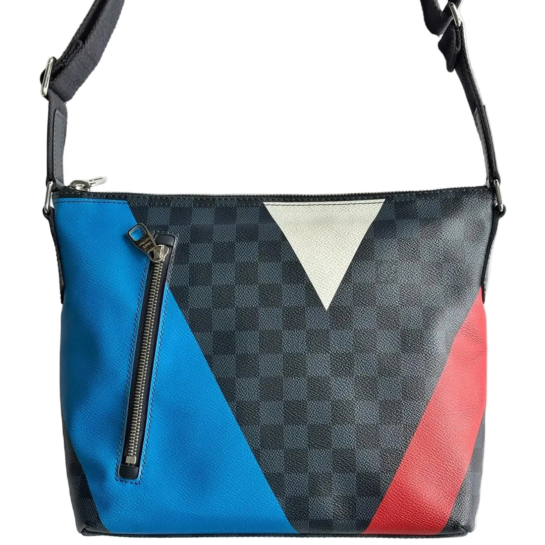 Louis Vuitton Mick Handbag Regatta Damier Cobalt PM (Pre-owned) CYQJRT9