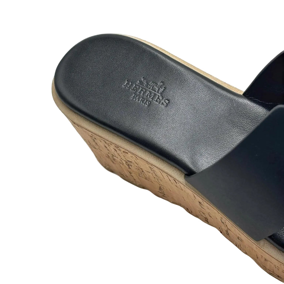 Hermes Eze 30 Sandal Black