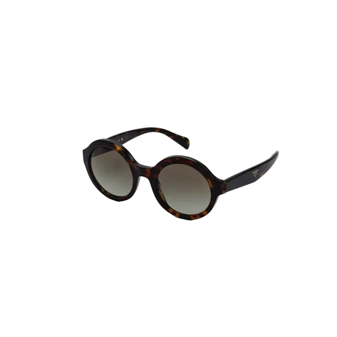 Prada Round Sunglasses SPR 11U Tortoise Brown (Like new)