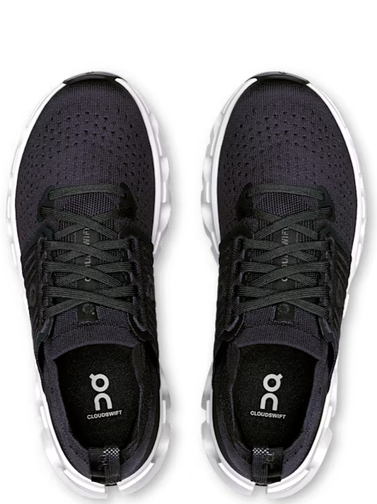 On Running Cloudswift 4 Black White (Women's)