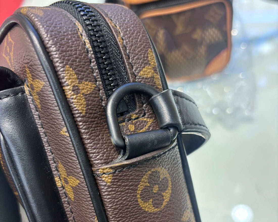 Louis Vuitton Pre-Owned 2021 Christopher Monogram Macassar Shoulder Bag (Pre-owned)