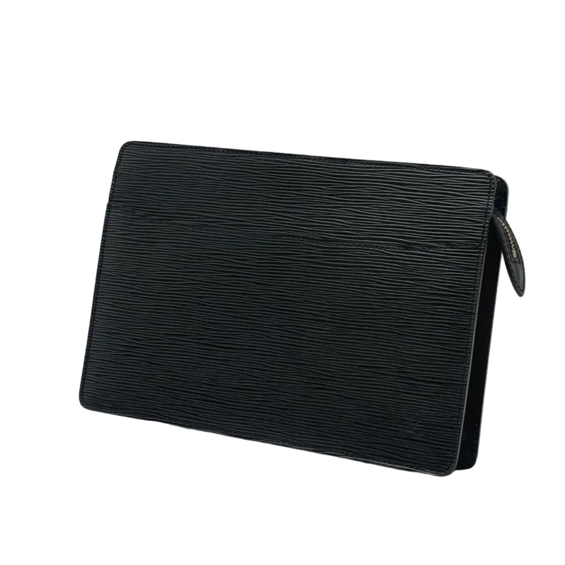 Louis Vuitton Black Epi Leather Pochette Homme Clutch Bag (Like new)