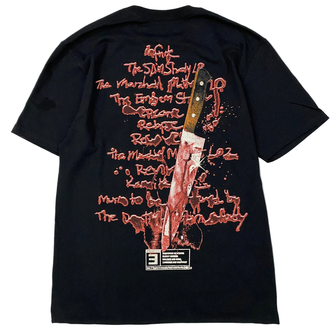 EMINEM The Body Count Continues Tee Black