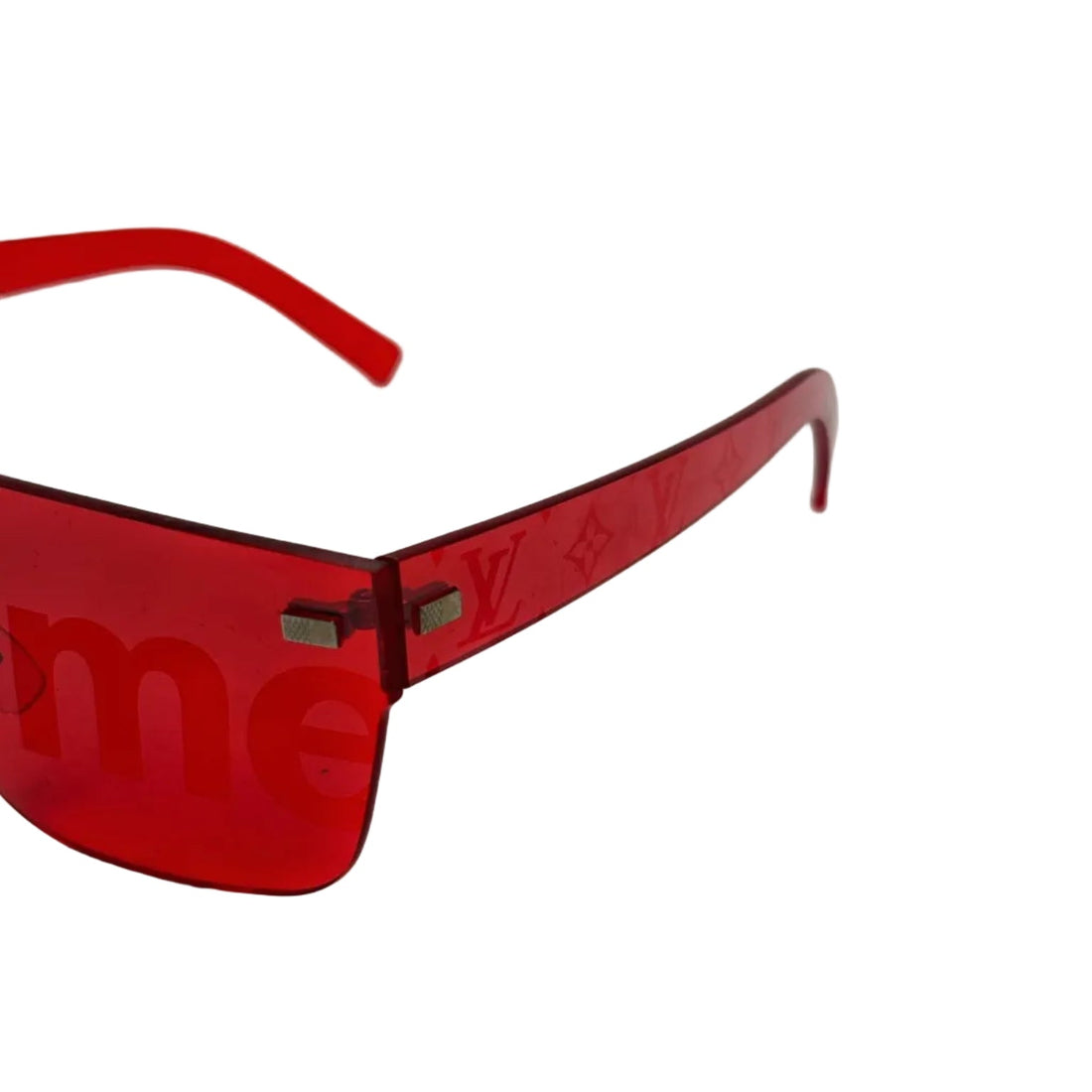 Supreme x Louis Vuitton City Mask SP Sunglasses Red
