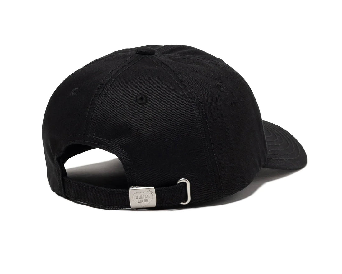 Human made 6Panel Twill Cap Black Grey