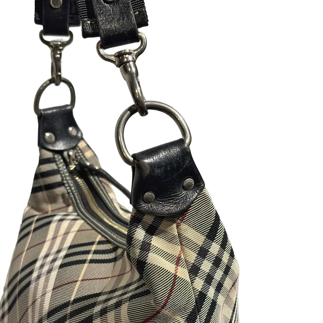 Burberry Blue Label Nova Check Shoulder Bag (Pre-owned)