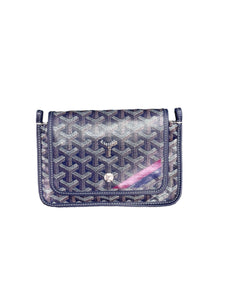 Goyard Plumet Pouch Navy Blue (Painted)