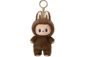 Pop Mart Labubu The Monsters Tasty Macarons Chestnut Cocoa Vinyl Plush Pendant