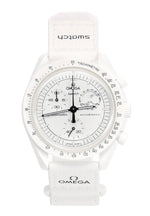 Load image into Gallery viewer, Swatch x Omega Bioceramic Moonswatch Mission To Moonphase Snoopy White
